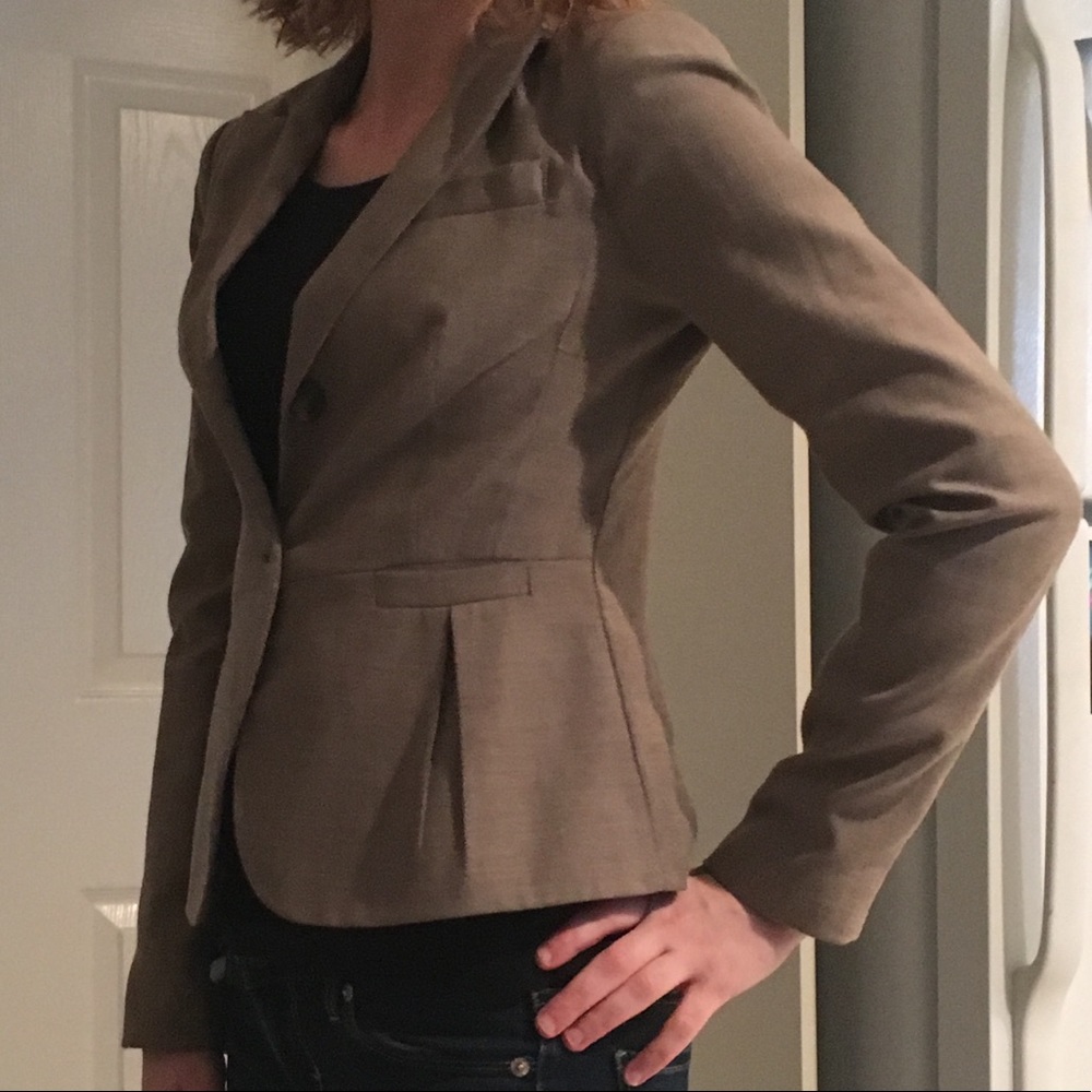 Tan Blazer / Suit Jacket